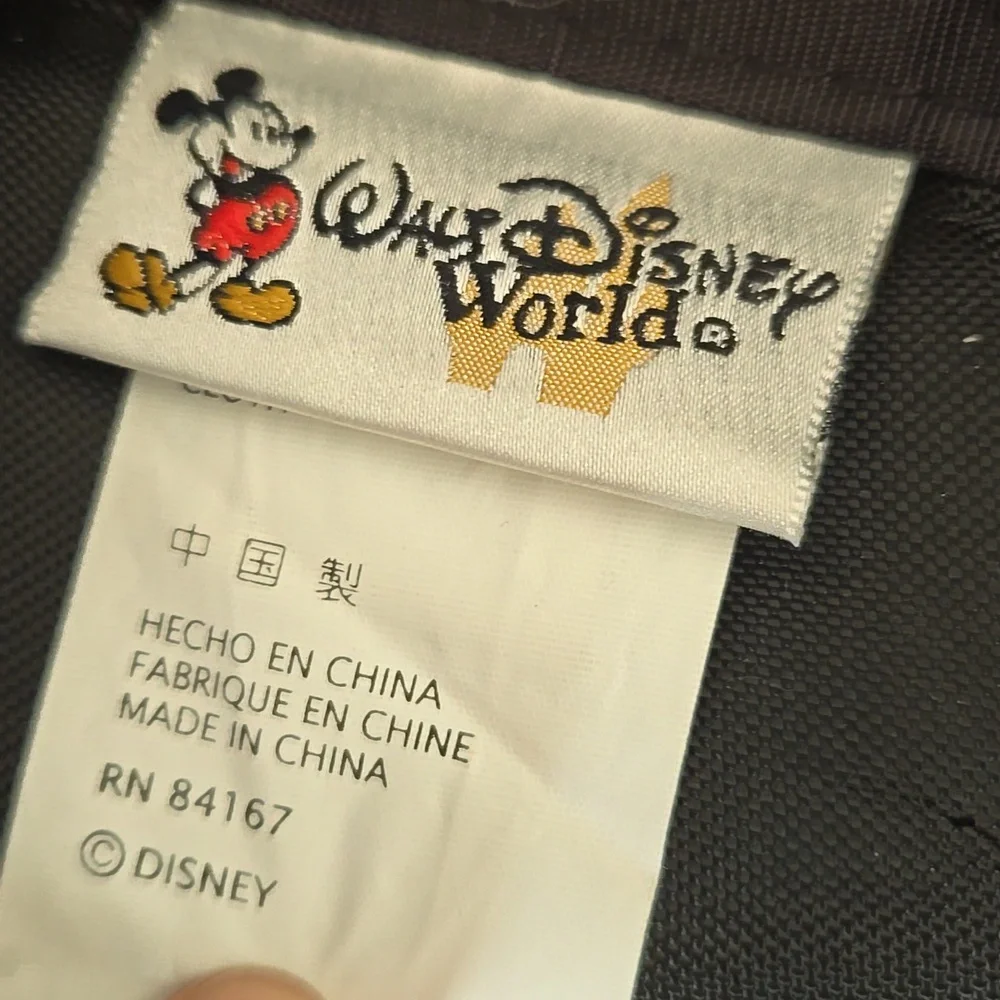 Walt Disney World Mickey Mouse Dark Navy Blue Shoulder School Play Backpack